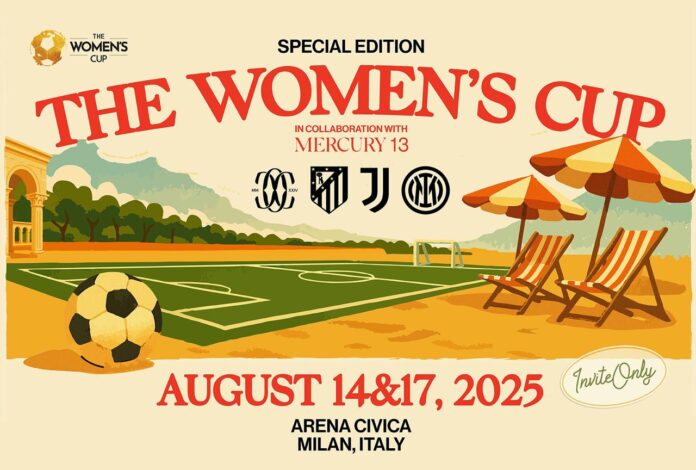 Juventus, Inter, Atlético de Madrid, and Como Women compete in a redefined women’s tournament.