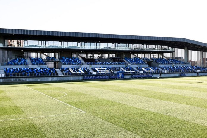 Dunkerque Stade Marcel-Tribut, home of USL Dunkerque, showcasing the club’s modern facilities and growth in French football.