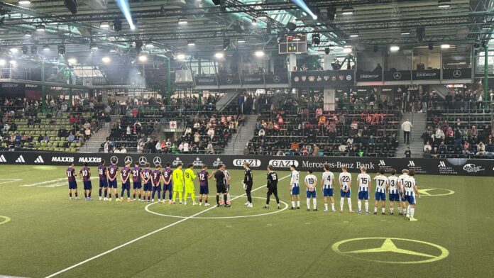 Youth Cup U19 Germany Youth teams line up before a U19 match in Germany, reflecting structured academy football and long-term development pathways.