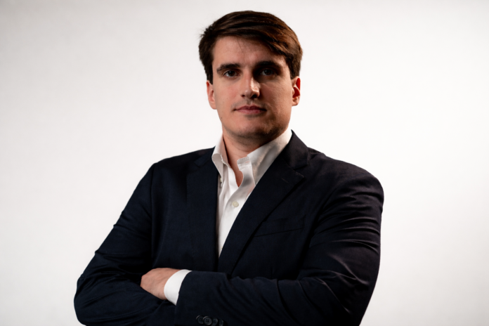 Eduardo Iglesias, football executive and General Director of Botafogo SAF, during a professional portrait session.