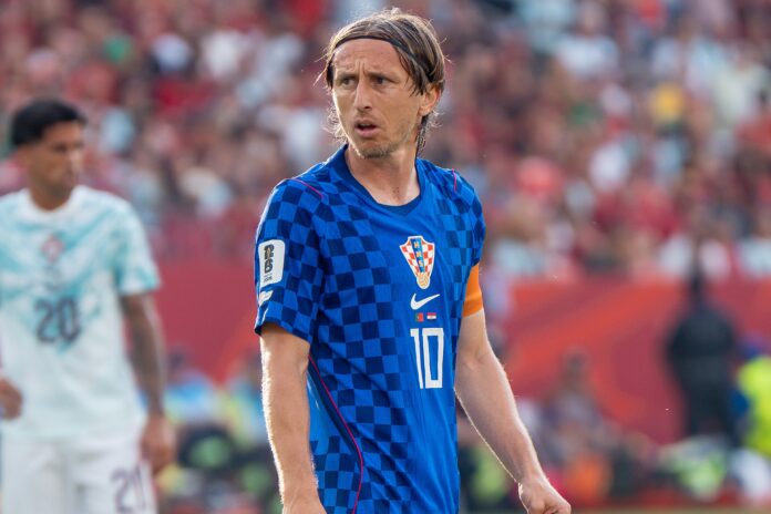 Luka Modrić captains Croatia during the 2026 FIFA World Cup