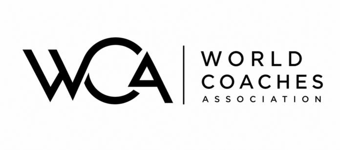 World Coaches Association logo for a global football coaching platform