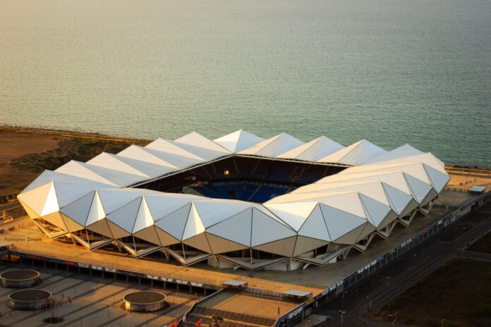 Trabzonspor Stadium on the Black Sea coast, reflecting Trabzon’s deep connection between football, geography and identity.
