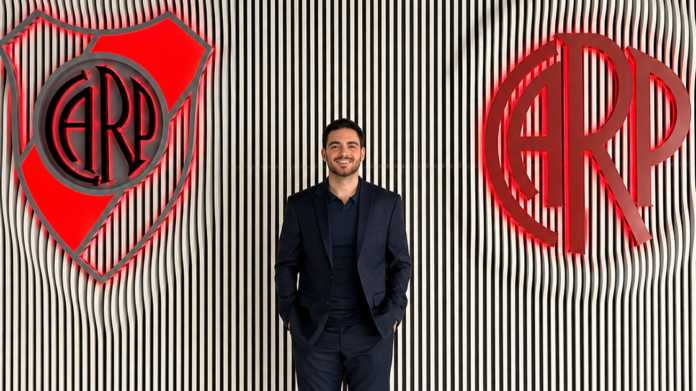 Rodrigo Pelaipe at River Plate, reflecting his experience in football scouting and Brazilian market intelligence.